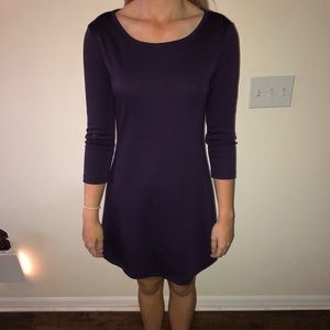 Purple dress